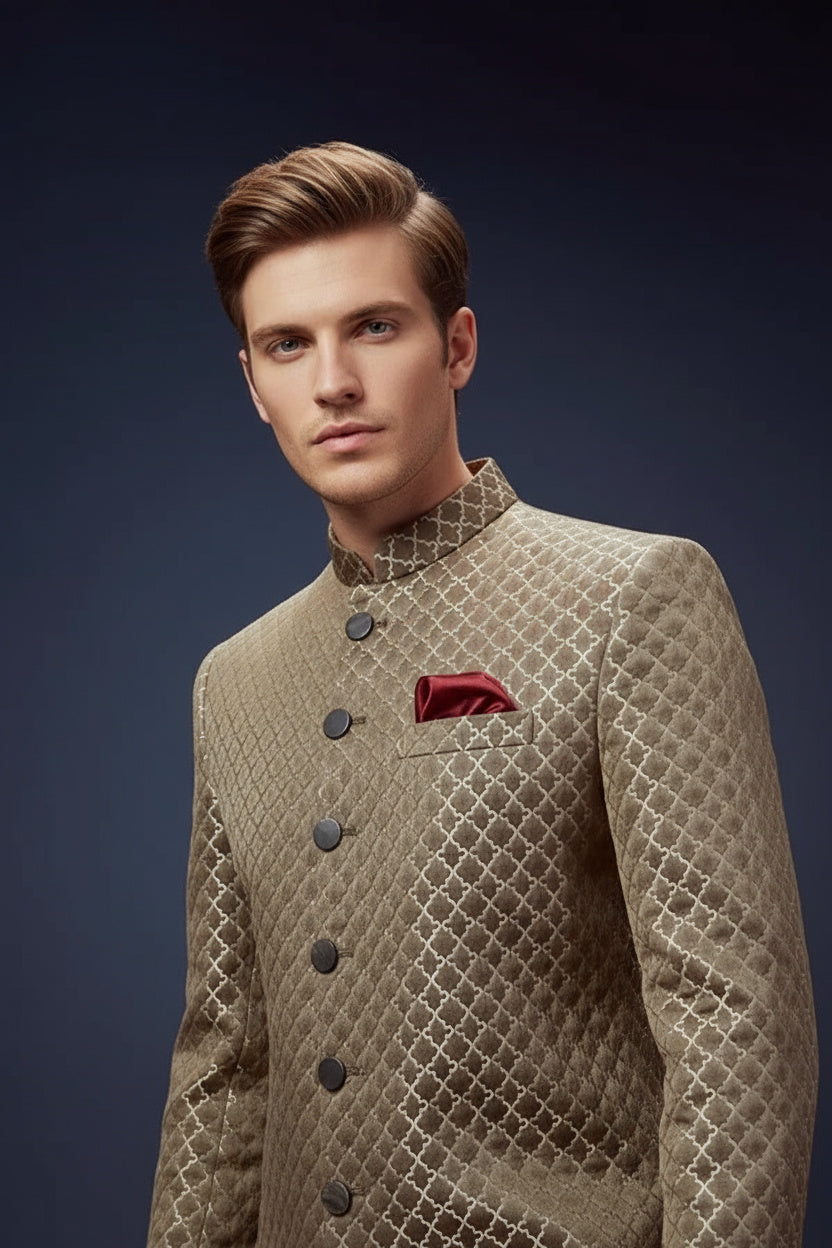 The Slant-Cut Jacquard Ensemble