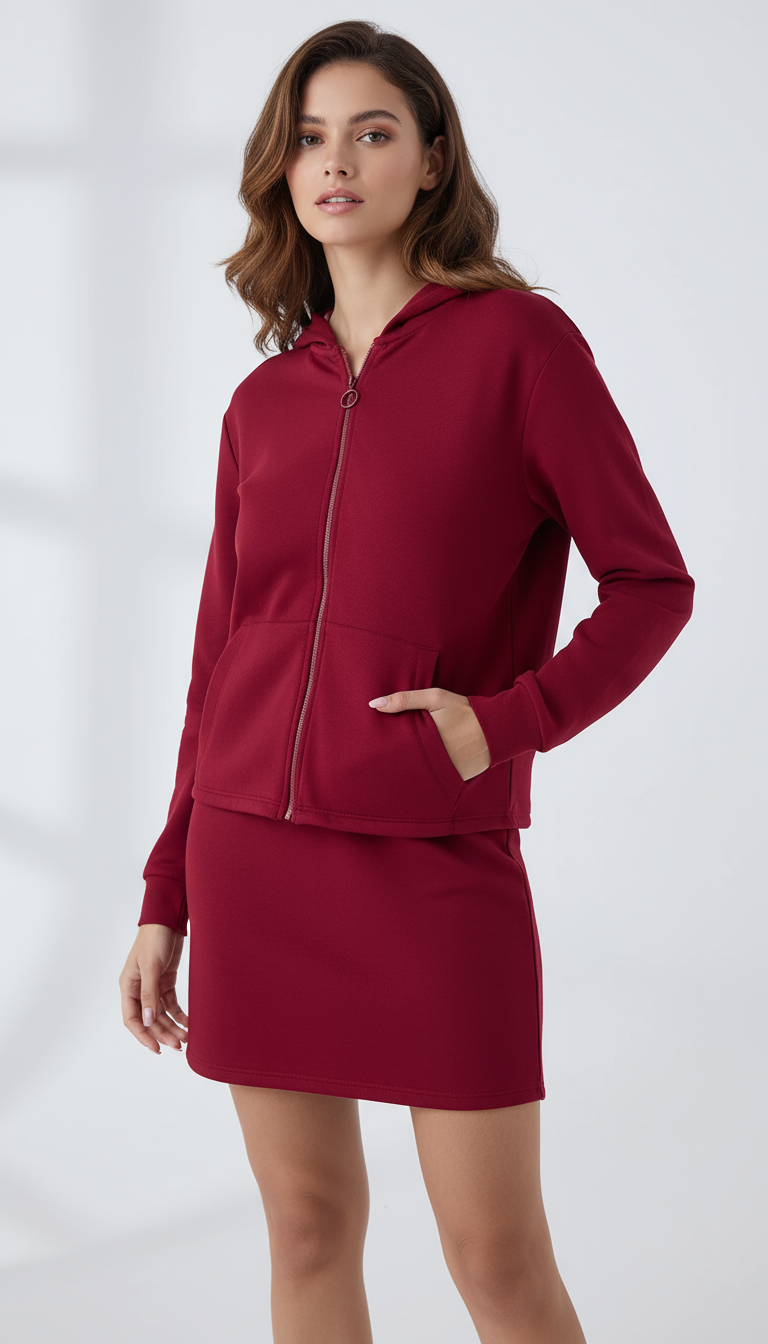 The Maroon Essential Hoodie