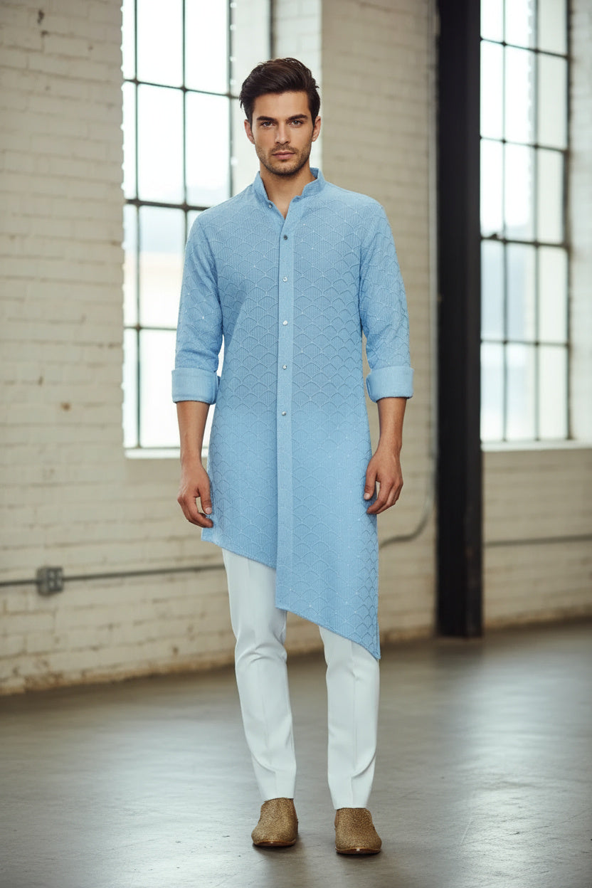 Modern Asymmetric Kurta