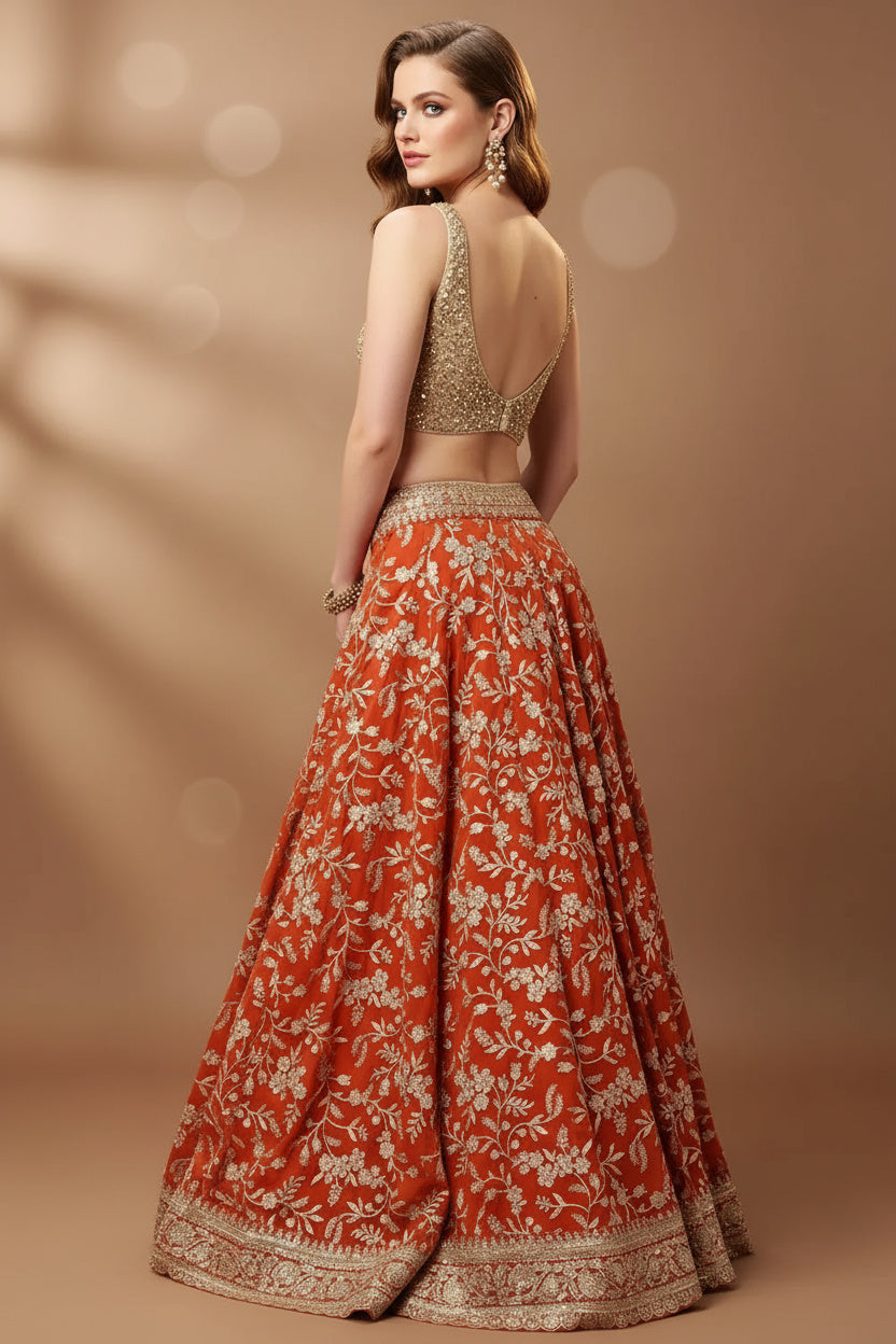 The Rustic Elegance Lehenga Set